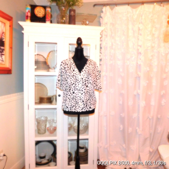 Express blouse Sz Small petite Gorgeous - Picture 2 of 4